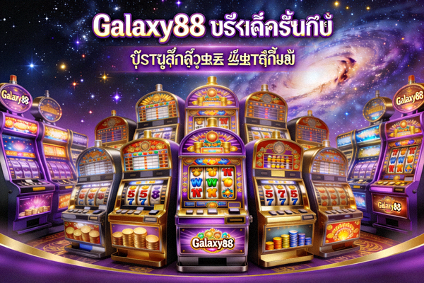 บริการคาสิโนสด Galaxy88 - บาคาร่า รูเล็ต กับดีลเลอร์จริง